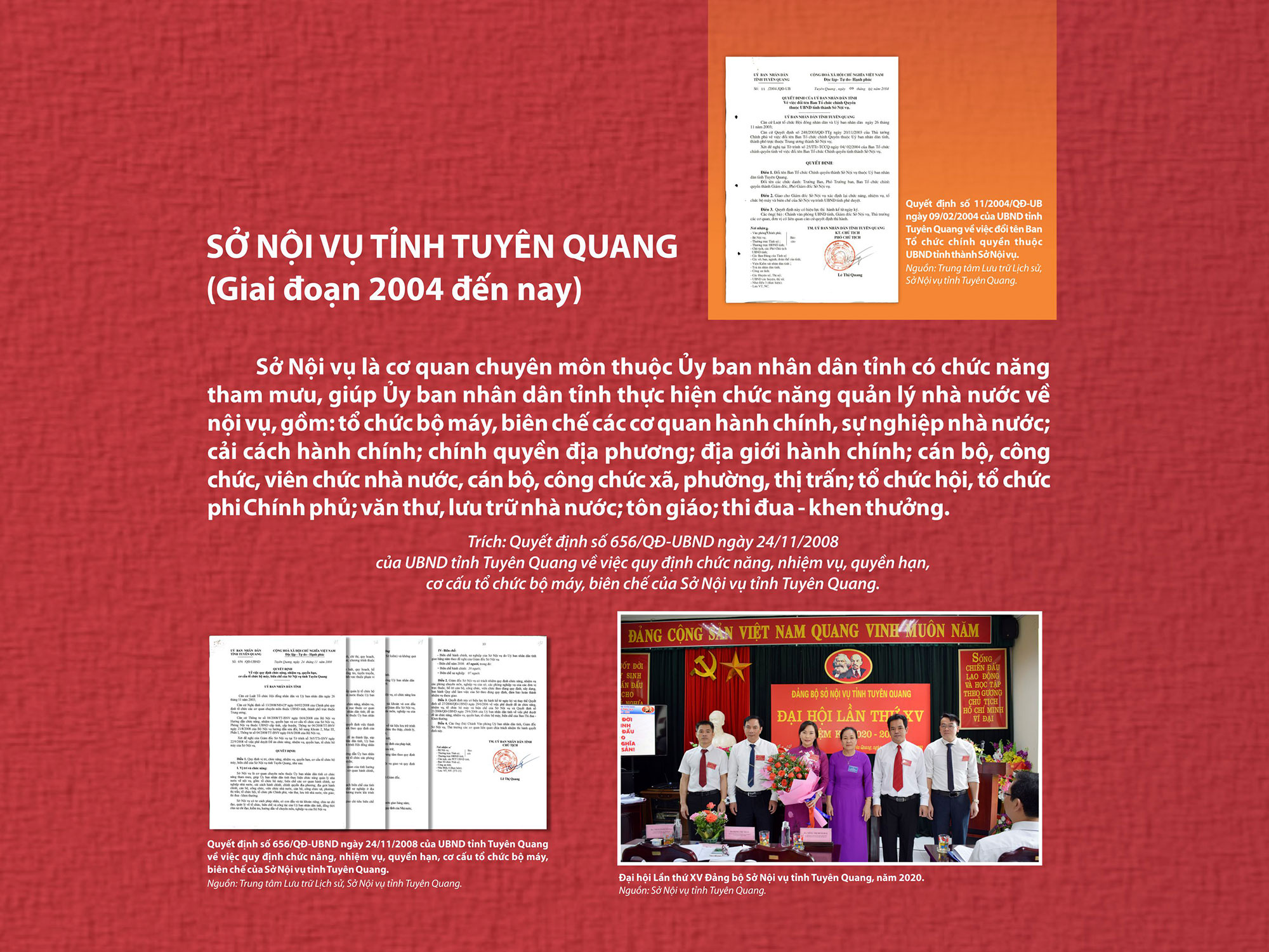 SỞ NỘI VỤ TỈNH TUYÊN QUANG